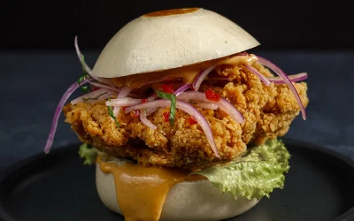 Bao con Pollo 120 Gr